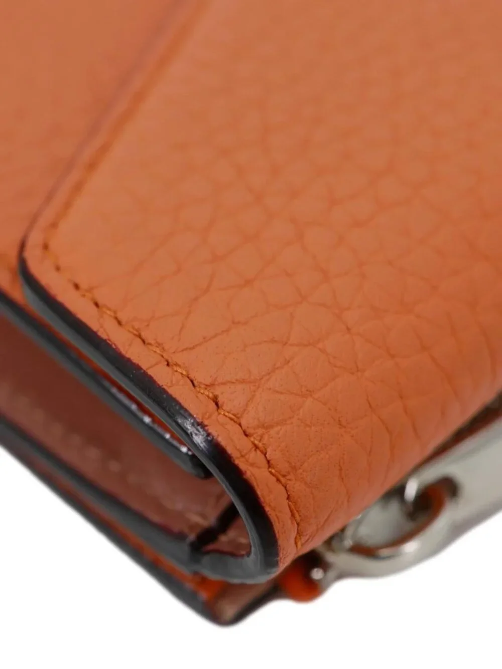 Christian Dior  Diorissimo Envelope Compact Wallet Orange